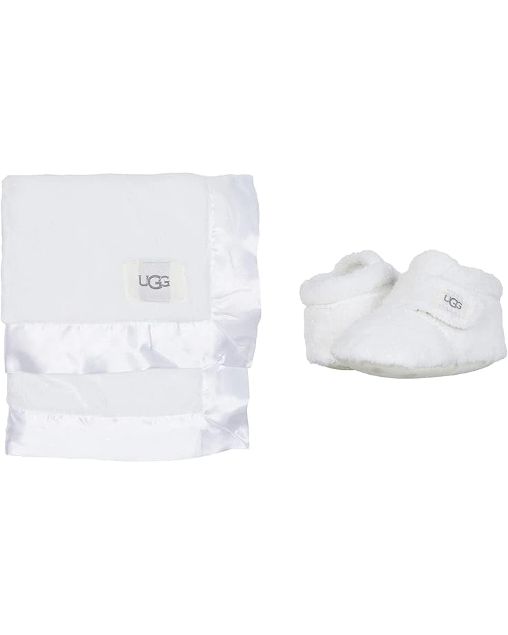 UGG Kids Bixbee Bootie and Lovey Blanket Set (Infant/Toddler) | Crib Shoes 1 UGG Kids Bixbee Bootie and Lovey Blanket Set (Infant/Toddler) | Crib Shoes