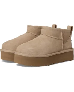UGG Kids Classic Ultra Mini Platform (Little Kid/Big Kid) | Boots -Daily Shoes Shop 71YeoIt0bqL. AC SR736920