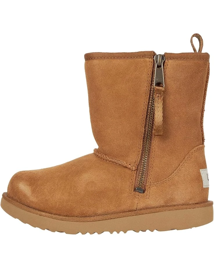 UGG Kids Classic Short Dual Zip II (Toddler/Little Kid/Big Kid) | Boots 4 UGG Kids Classic Short Dual Zip II (Toddler/Little Kid/Big Kid) | Boots - Image 4